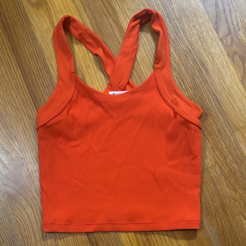 Athleta Vibrant Orange Tank Top